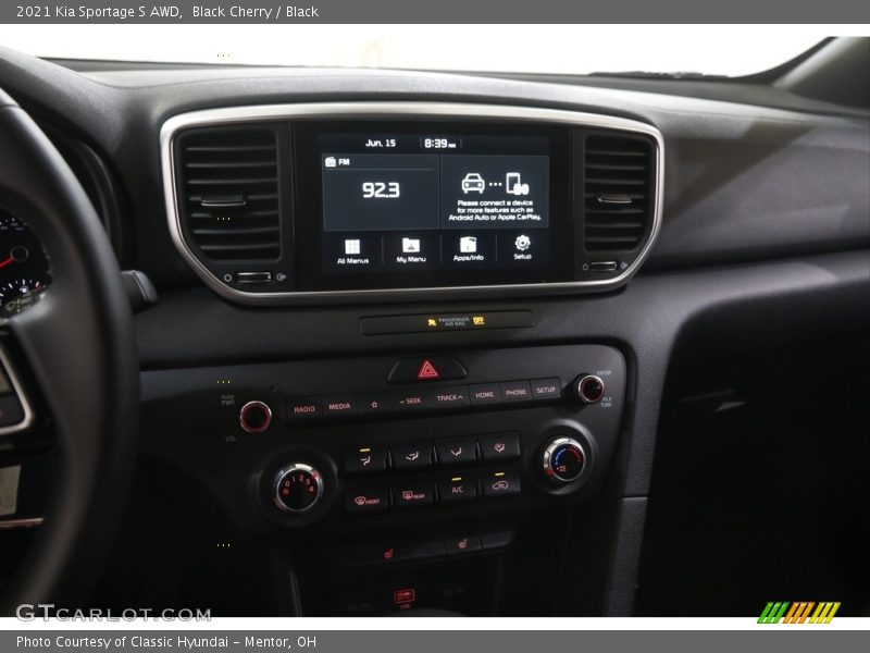 Black Cherry / Black 2021 Kia Sportage S AWD