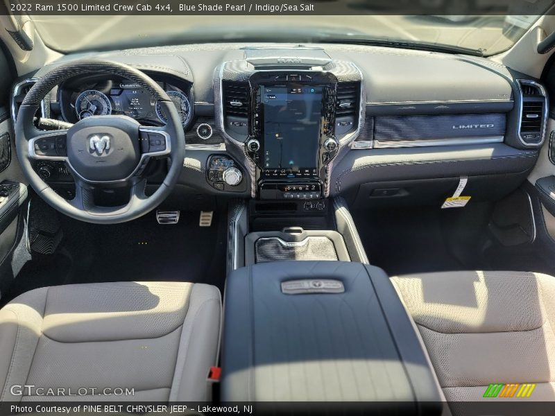 Dashboard of 2022 1500 Limited Crew Cab 4x4