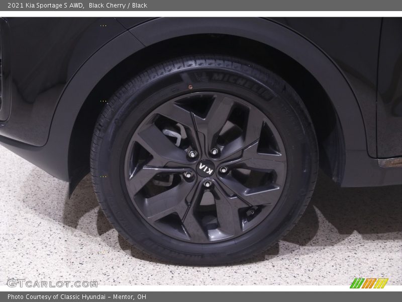 Black Cherry / Black 2021 Kia Sportage S AWD