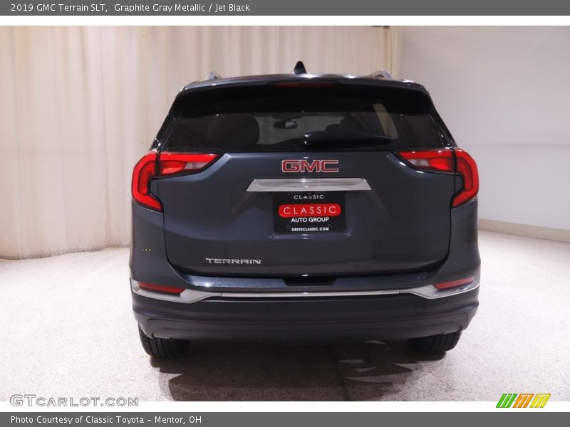 Graphite Gray Metallic / Jet Black 2019 GMC Terrain SLT