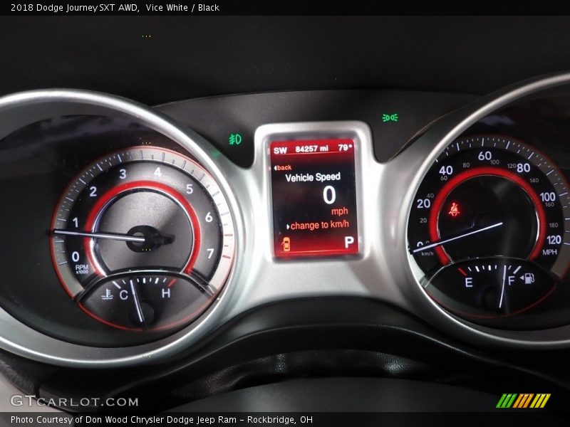  2018 Journey SXT AWD SXT AWD Gauges