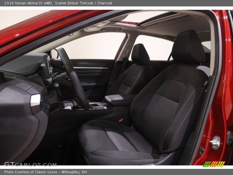 Scarlet Ember Tintcoat / Charcoal 2019 Nissan Altima SV AWD