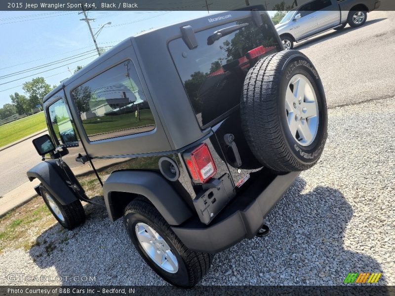 Black / Black 2015 Jeep Wrangler Sport 4x4