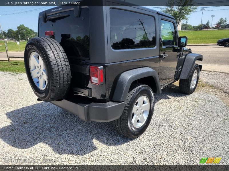 Black / Black 2015 Jeep Wrangler Sport 4x4