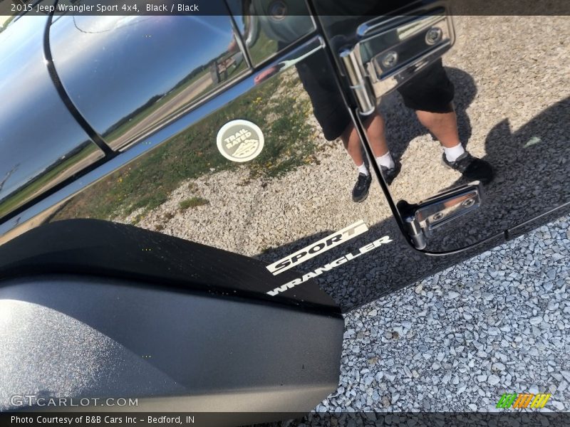 Black / Black 2015 Jeep Wrangler Sport 4x4