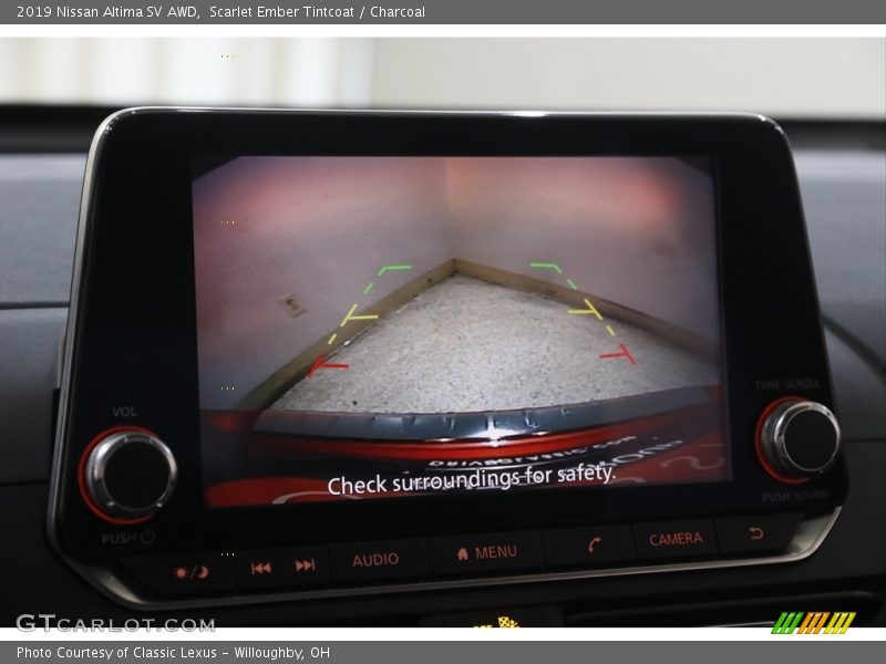 Scarlet Ember Tintcoat / Charcoal 2019 Nissan Altima SV AWD