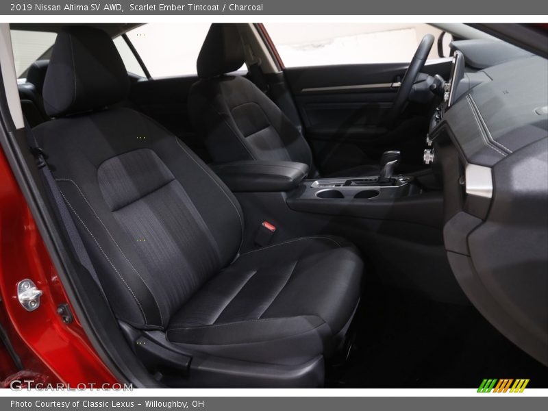 Scarlet Ember Tintcoat / Charcoal 2019 Nissan Altima SV AWD