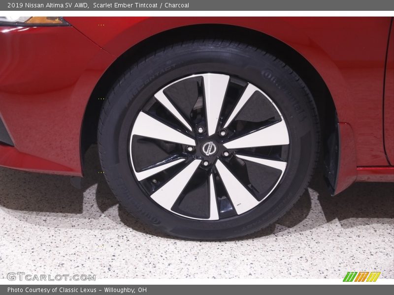Scarlet Ember Tintcoat / Charcoal 2019 Nissan Altima SV AWD