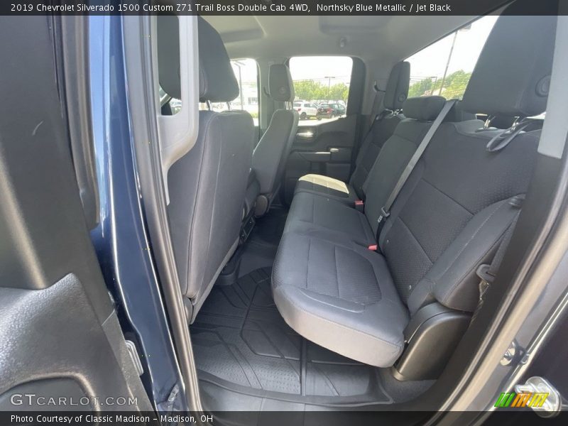 Northsky Blue Metallic / Jet Black 2019 Chevrolet Silverado 1500 Custom Z71 Trail Boss Double Cab 4WD