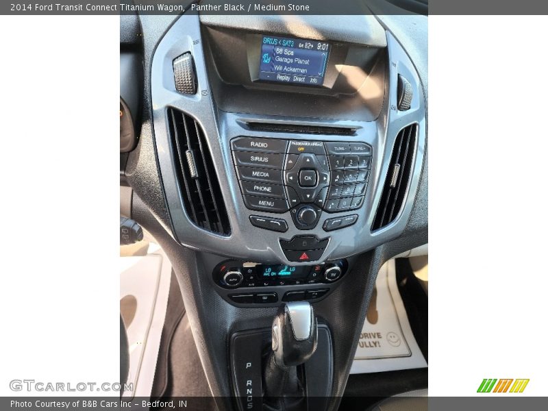 Controls of 2014 Transit Connect Titanium Wagon