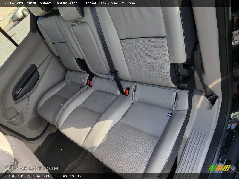 Rear Seat of 2014 Transit Connect Titanium Wagon