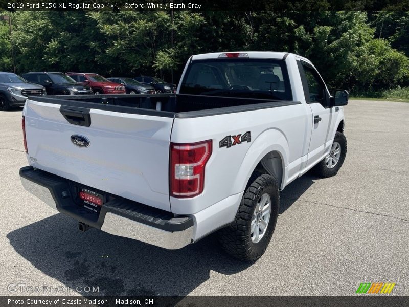 Oxford White / Earth Gray 2019 Ford F150 XL Regular Cab 4x4