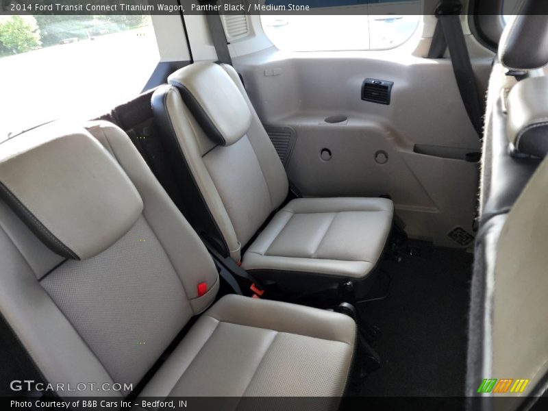 Rear Seat of 2014 Transit Connect Titanium Wagon