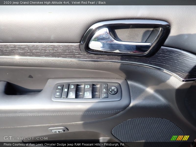 Velvet Red Pearl / Black 2020 Jeep Grand Cherokee High Altitude 4x4