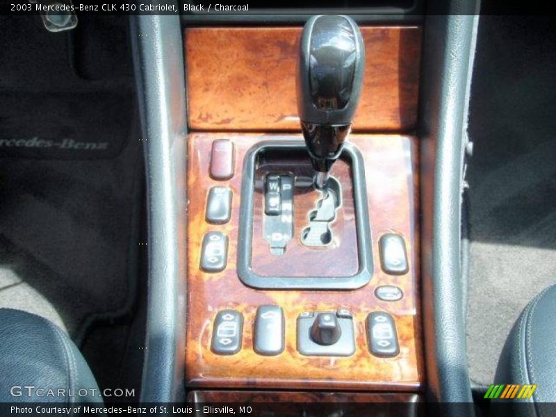 Black / Charcoal 2003 Mercedes-Benz CLK 430 Cabriolet