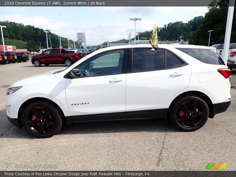 Summit White / Jet Black 2019 Chevrolet Equinox LT AWD