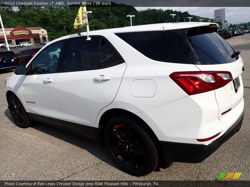 Summit White / Jet Black 2019 Chevrolet Equinox LT AWD