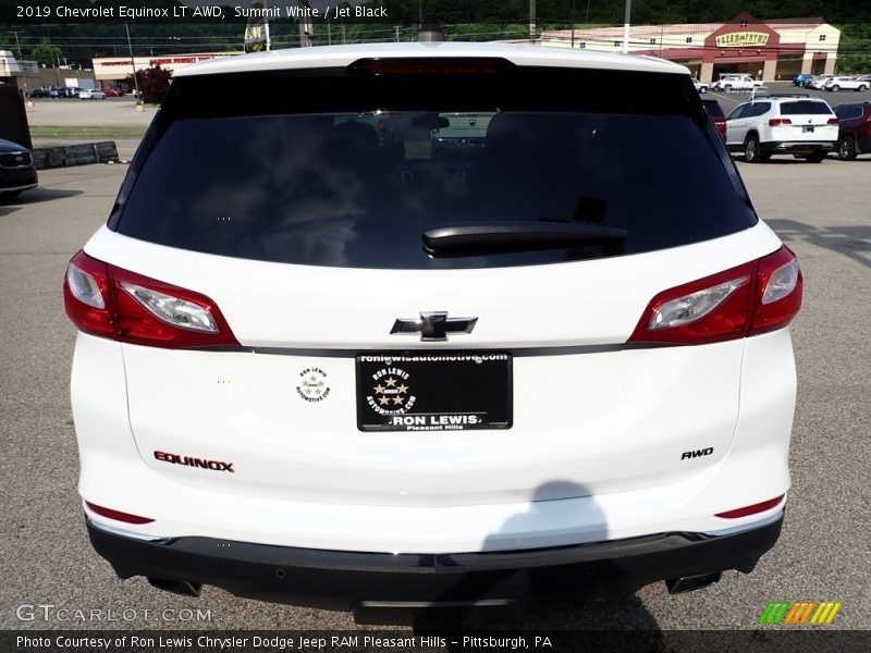 Summit White / Jet Black 2019 Chevrolet Equinox LT AWD