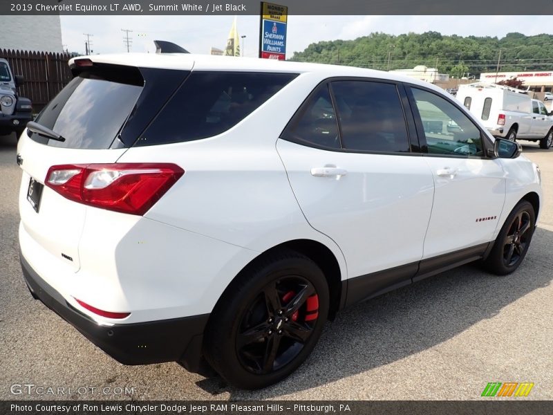 Summit White / Jet Black 2019 Chevrolet Equinox LT AWD