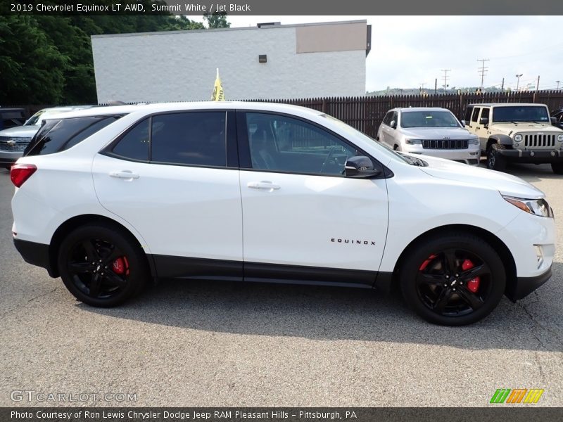 Summit White / Jet Black 2019 Chevrolet Equinox LT AWD