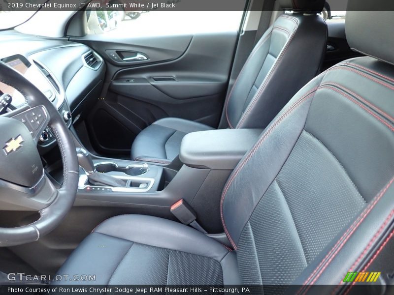 Summit White / Jet Black 2019 Chevrolet Equinox LT AWD