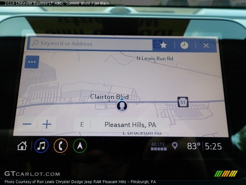 Summit White / Jet Black 2019 Chevrolet Equinox LT AWD