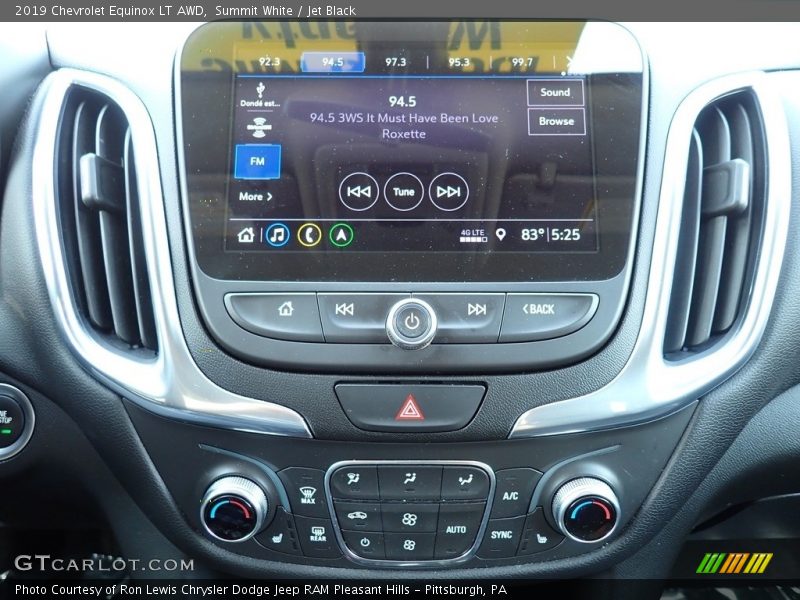 Summit White / Jet Black 2019 Chevrolet Equinox LT AWD