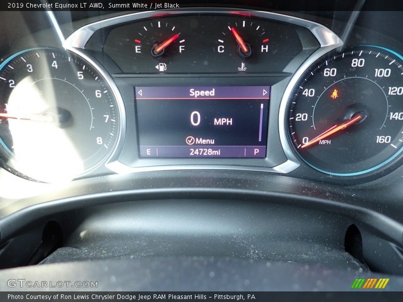 Summit White / Jet Black 2019 Chevrolet Equinox LT AWD