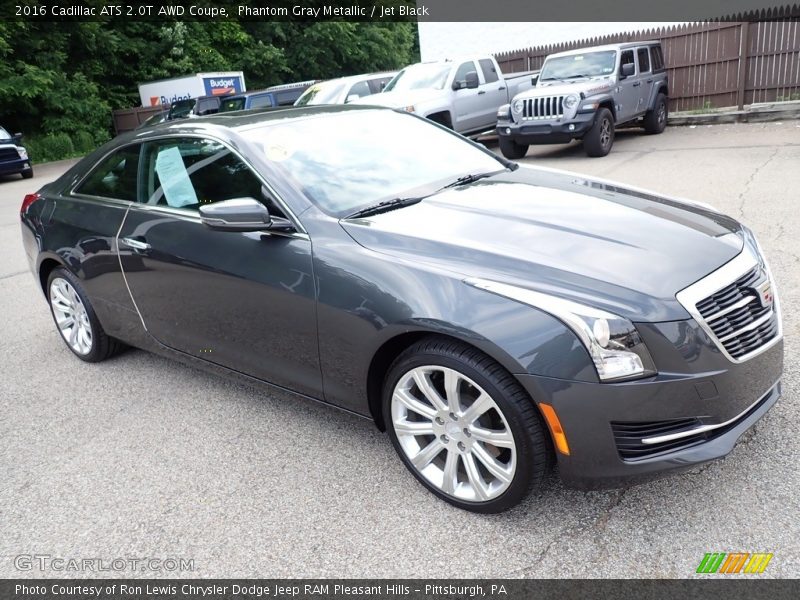 Front 3/4 View of 2016 ATS 2.0T AWD Coupe