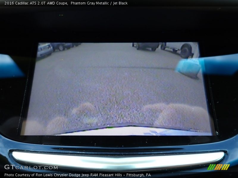 Phantom Gray Metallic / Jet Black 2016 Cadillac ATS 2.0T AWD Coupe