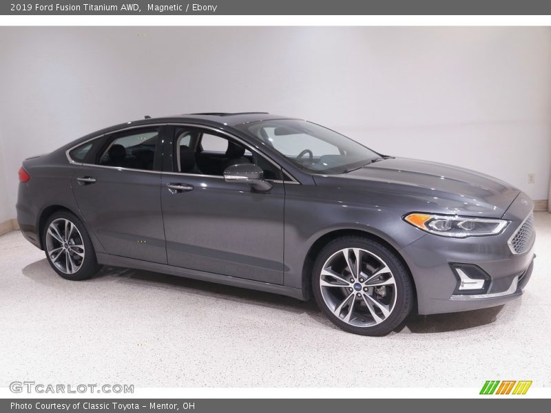 Magnetic / Ebony 2019 Ford Fusion Titanium AWD