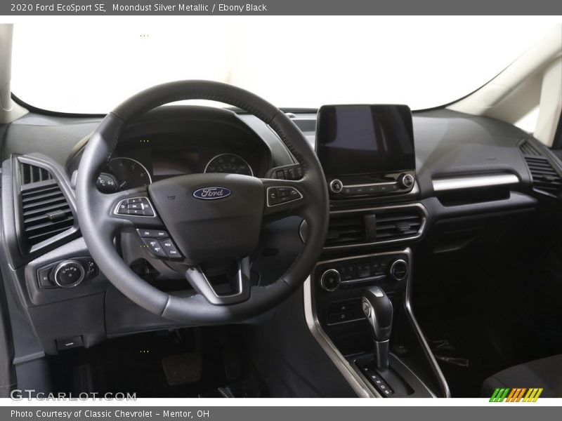 Moondust Silver Metallic / Ebony Black 2020 Ford EcoSport SE