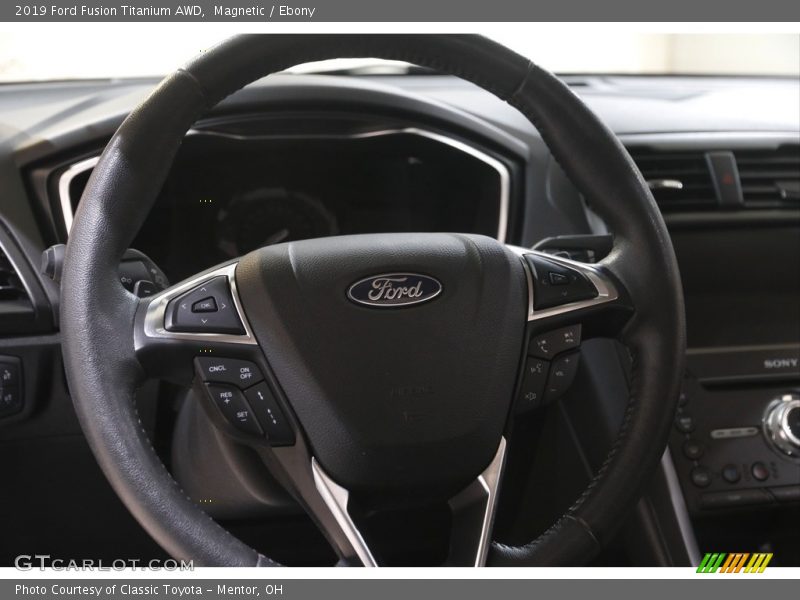 Magnetic / Ebony 2019 Ford Fusion Titanium AWD