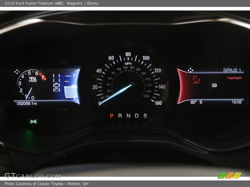 Magnetic / Ebony 2019 Ford Fusion Titanium AWD