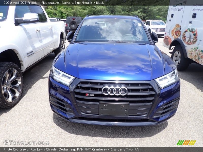 Navarra Blue Metallic / Black 2020 Audi SQ5 Premium Plus quattro