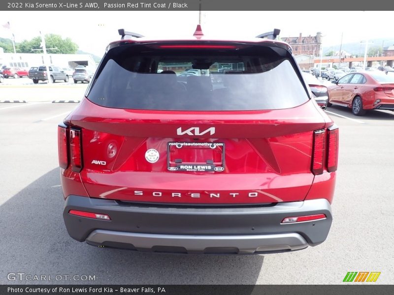 Passion Red Tint Coat / Black 2022 Kia Sorento X-Line S AWD