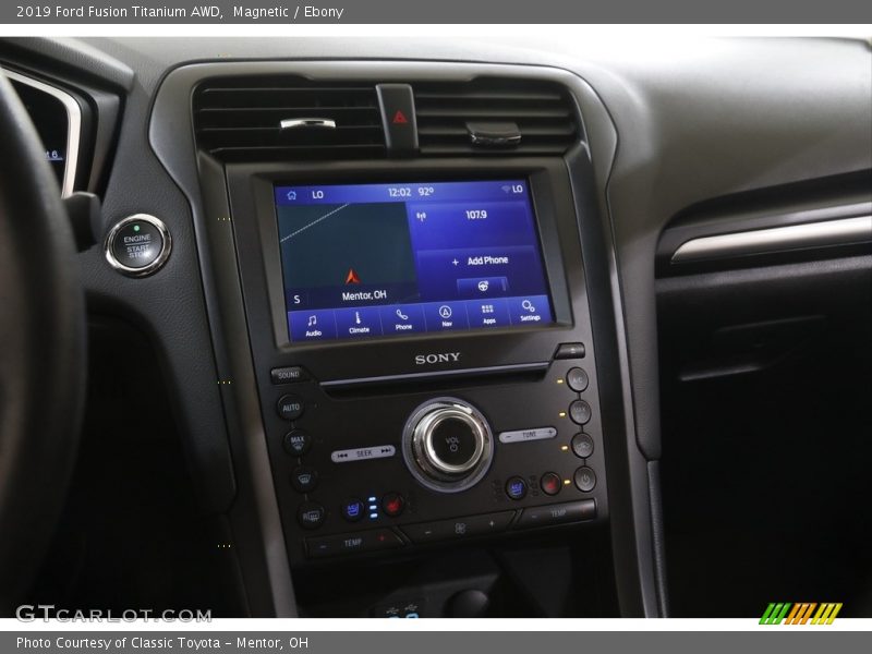 Magnetic / Ebony 2019 Ford Fusion Titanium AWD