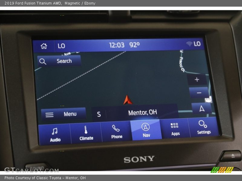 Magnetic / Ebony 2019 Ford Fusion Titanium AWD