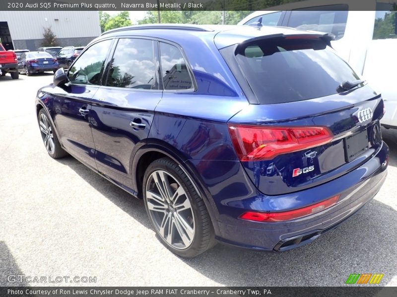 Navarra Blue Metallic / Black 2020 Audi SQ5 Premium Plus quattro