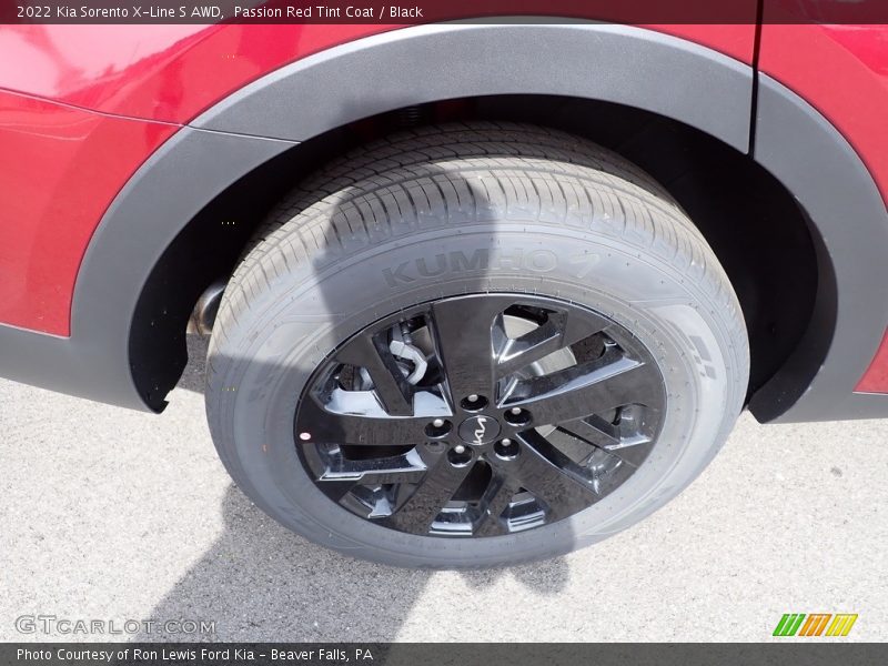 Passion Red Tint Coat / Black 2022 Kia Sorento X-Line S AWD
