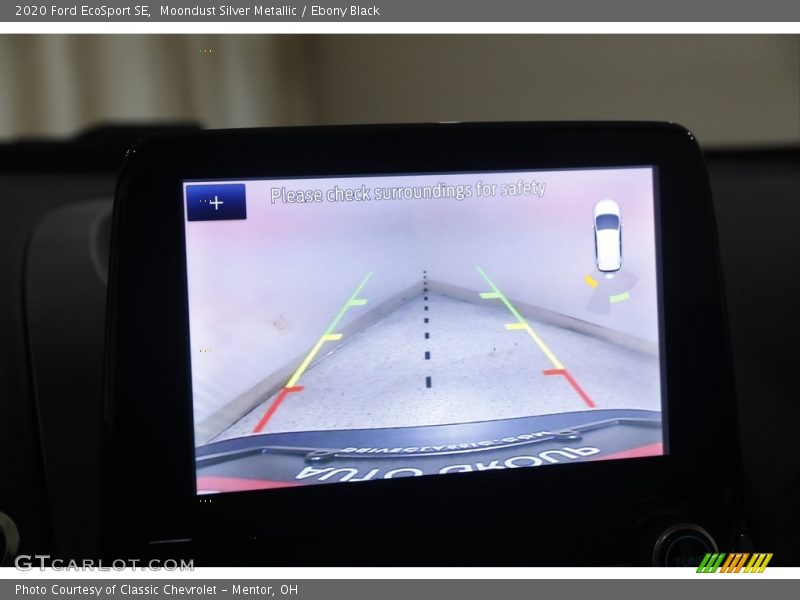 Moondust Silver Metallic / Ebony Black 2020 Ford EcoSport SE