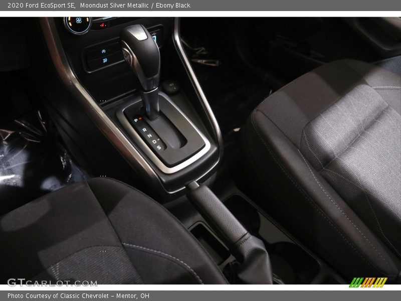 Moondust Silver Metallic / Ebony Black 2020 Ford EcoSport SE