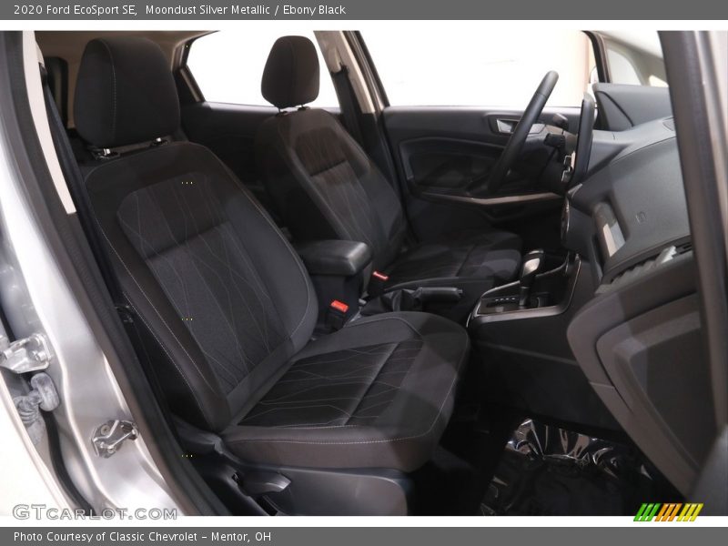 Moondust Silver Metallic / Ebony Black 2020 Ford EcoSport SE