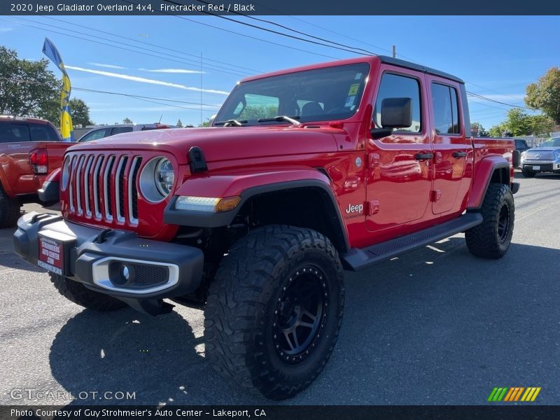 Firecracker Red / Black 2020 Jeep Gladiator Overland 4x4