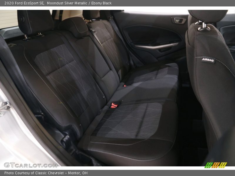 Moondust Silver Metallic / Ebony Black 2020 Ford EcoSport SE