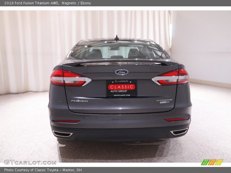 Magnetic / Ebony 2019 Ford Fusion Titanium AWD