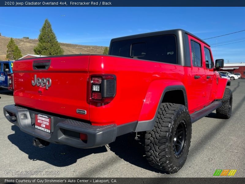 Firecracker Red / Black 2020 Jeep Gladiator Overland 4x4