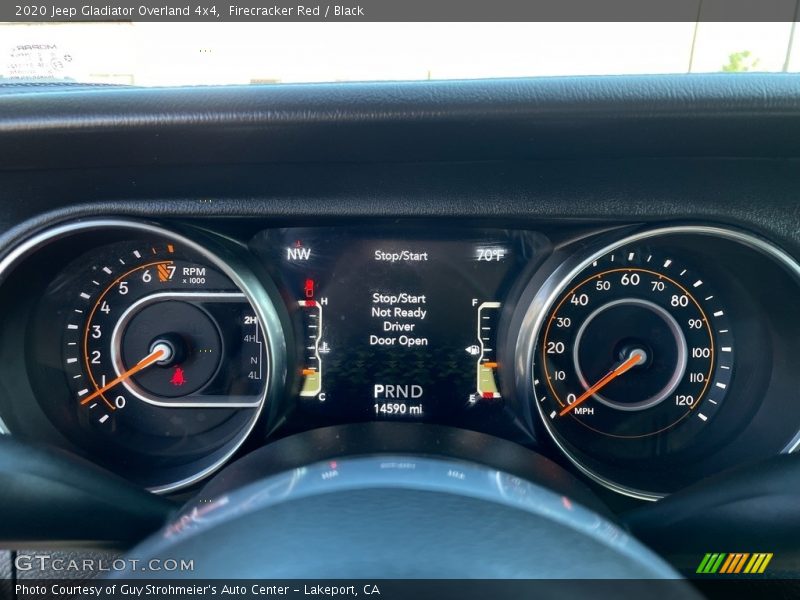  2020 Gladiator Overland 4x4 Overland 4x4 Gauges