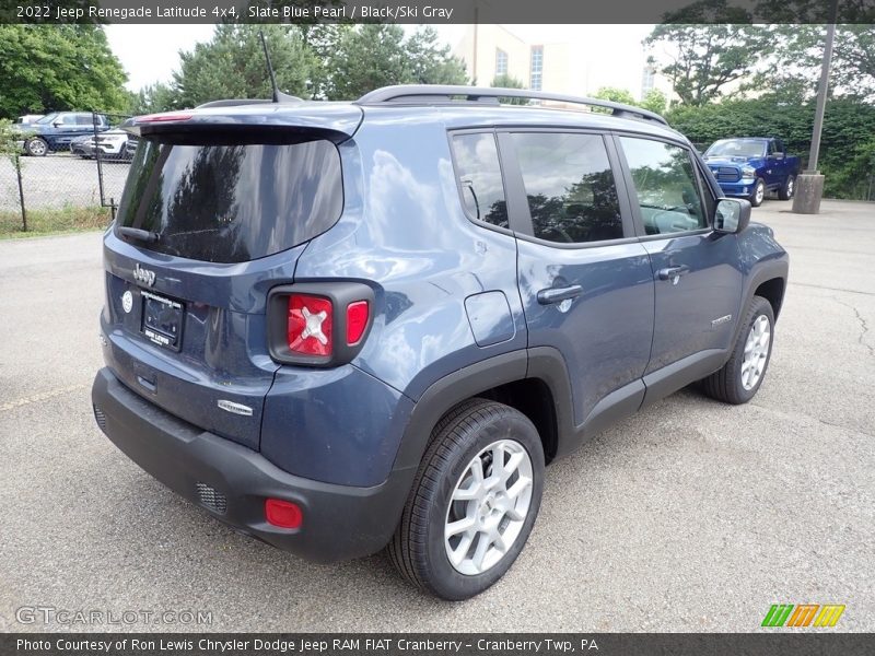 Slate Blue Pearl / Black/Ski Gray 2022 Jeep Renegade Latitude 4x4