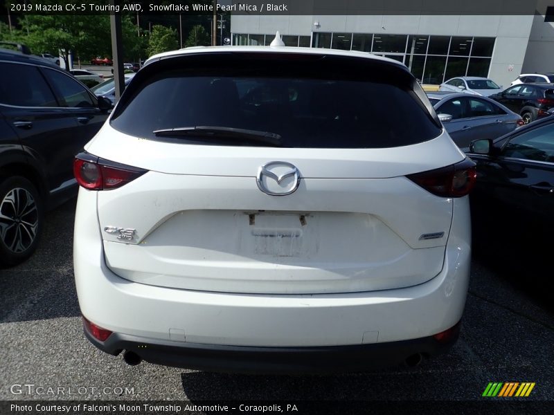 Snowflake White Pearl Mica / Black 2019 Mazda CX-5 Touring AWD